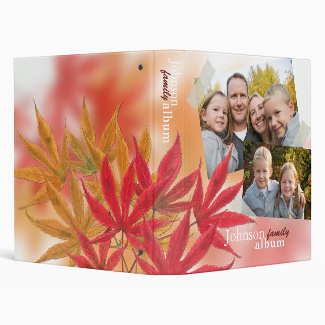 Family Album 3 Ring Binder (Background)