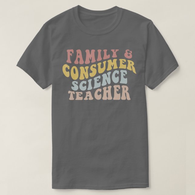 Family and Consumer Science Facs Teacher Back To S T-Shirt (Design Front)