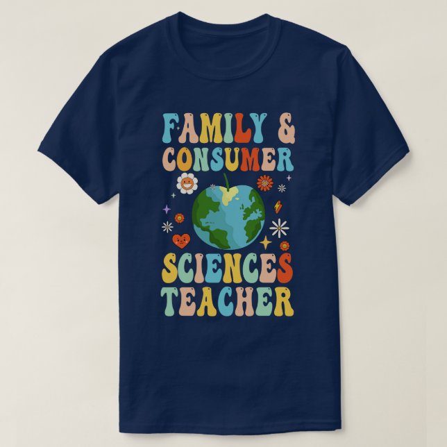 Family And Consumer Science Teacher Squad T-Shirt (Design Front)