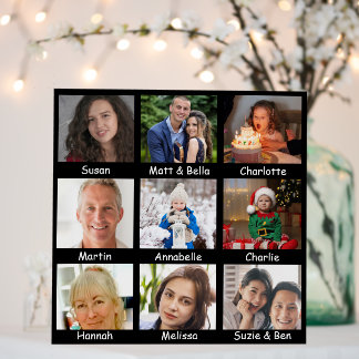 Family And Friends Memory Photo And Name Dementia Foam Board