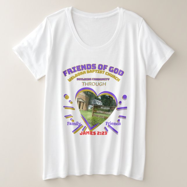 Family and Friends T-shirt (Design Front)