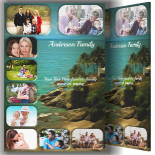 Family Beach Dream 0026 Original Art Canvas Print