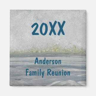 Family Beach Vacation Annual Ocean Summer Trip Magnet