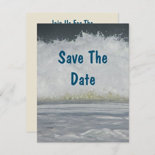 Family Beach Vacation Save Date Annual Summer Trip Invitation