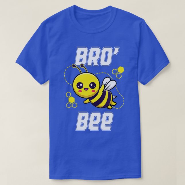 Family Bee Brother Bro Birthday First Bee Day Outf T-Shirt (Design Front)