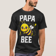Family Bee s Papa Daddy Birthday First Bee Day Out T-Shirt