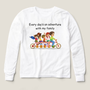 Family Bike Adventure Tri-Blend Shirts