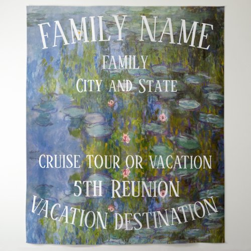 Family Birthday 2024 Party Tshirt Reunion Retired Tapestry