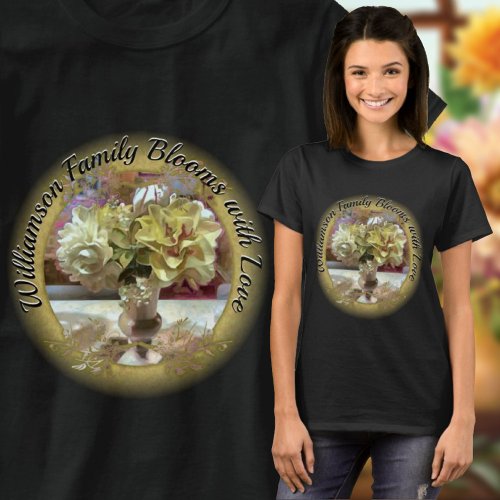 Family Blooms with Love Spring Flowers PCM1 T_Shirt