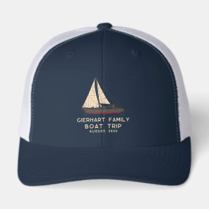 Family Boat Trip Nautical Custom