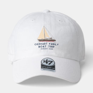 Family Boat Trip Nautical Sailing Custom 47 Brand Hat