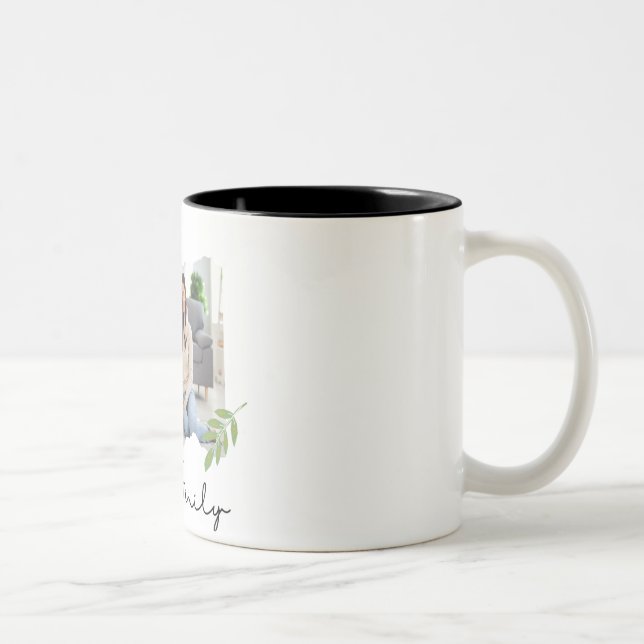 "Family Bond Two-Tone Coffee Mug (Right)