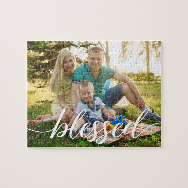 Family Bonding Puzzle: Personalized Photo Puzzle w (Horizontal)