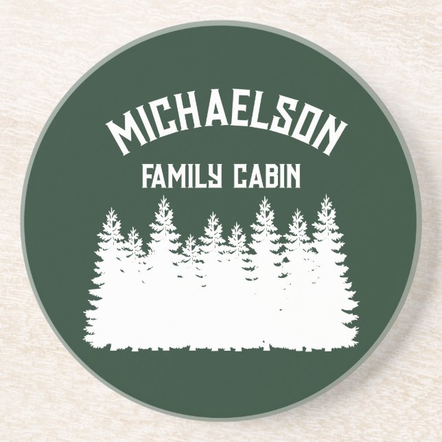 Family Cabin Coaster (Front)