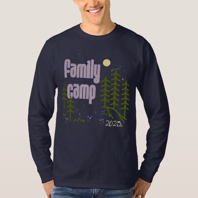 Family Camp 2023 Long-sleeve Adult T-shirt (Front)