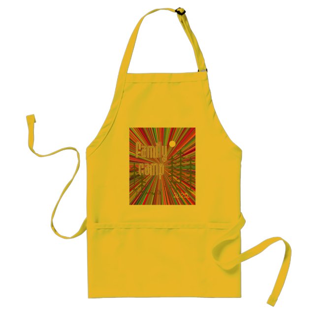 Family Camp 2023 Starburst Apron (Front)