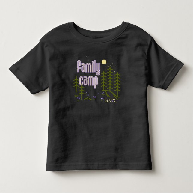 Family Camp 2023 Toddler T-shirt (Front)