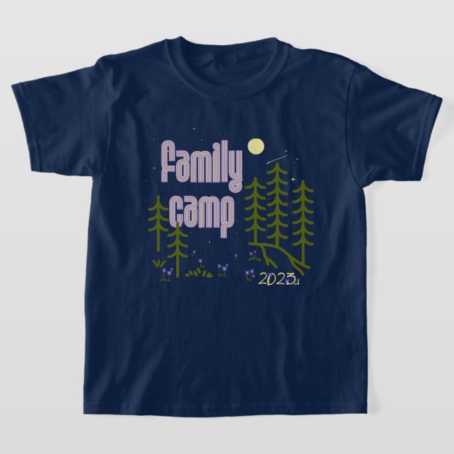 Family Camp 2023 Youth T-Shirt (Laydown)