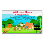 Family Camping Promotional Card Nature-Inspired