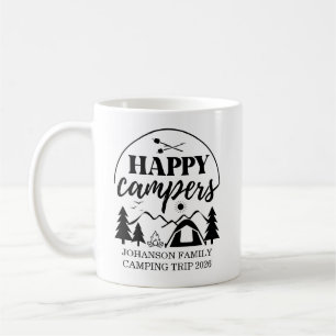 Family Camping Trip Coffee Mug