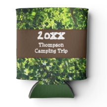 Family Camping Trip Green Leaf Reunion Vacation