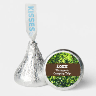 Family Camping Trip Green Leaf Reunion Vacation Hershey®'s Kisses®