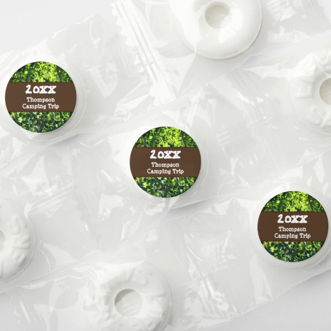 Family Camping Trip Green Summer Reunion Vacation Life Saver® Mints (Assorted)