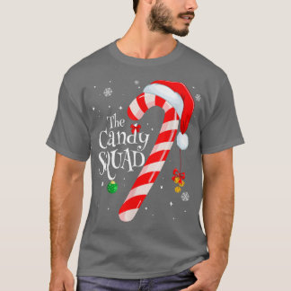 Family Candy Squad Christmas Gnome s Women Kids Gi T-Shirt