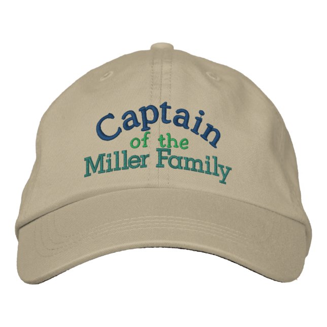 Family Captain Cap 2 by SRF - Template (Front)