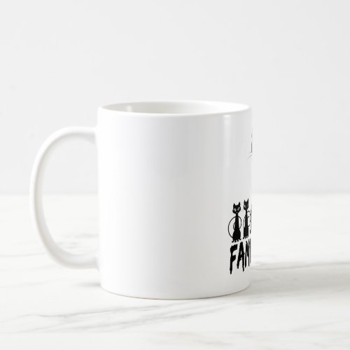 family cats coffee mug
