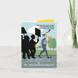 "Family Champion: Happy Mother's Day! Thank You Card