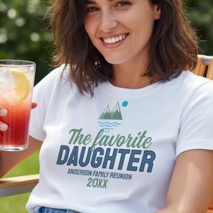 Family Characters Favorite Daughter ID1317 T-Shirt