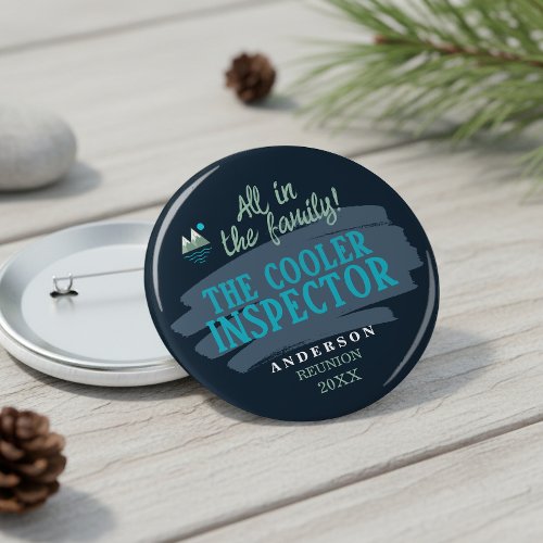 Family Characters The Cooler Inspector ID1317 Button
