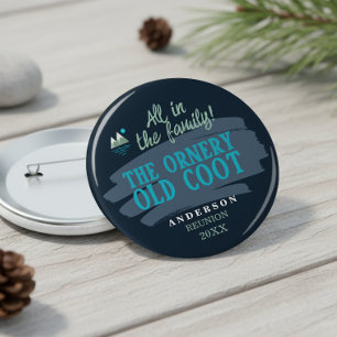 Family Characters The Ornery Old Coot ID1317 Button