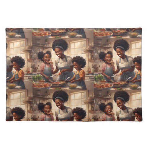 Family Chefs Cloth Placemat