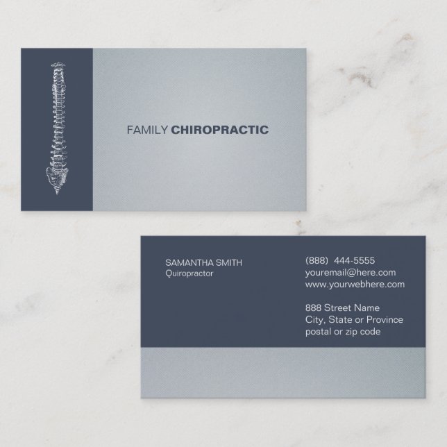 Family Chiropractic ı Business card (Front/Back)