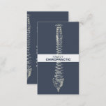 Family Chiropractic Spine ı Business Card at Zazzle