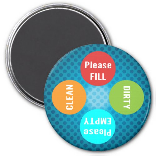 Family Chores Dishwasher Organizer Clean Dirty Magnet