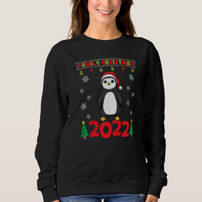 Family Christmas 2022 Funny Matching Xmas Lover Pr Sweatshirt (Front)