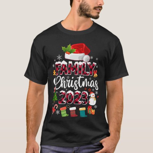 Family Christmas 2023 Family Reunion T_Shirt