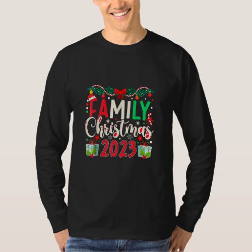 Family Christmas 2023 Team Santa Squad Xmas  T_Shirt