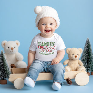 Family Christmas 2024 Baby Bodysuit