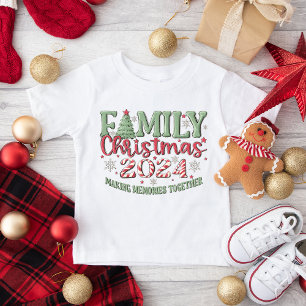 Family Christmas 2024 Baby T-Shirt