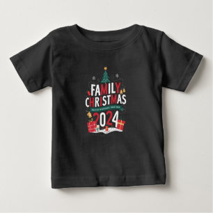 Family Christmas 2024 Making Memories Together Baby T-Shirt