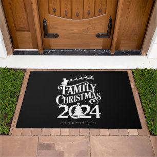 Family Christmas 2024 Memories Together Matching Doormat