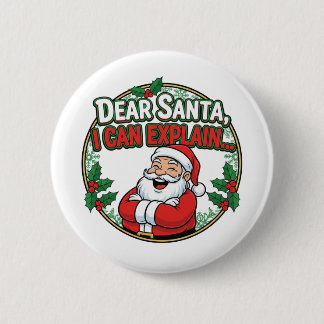 Family Christmas 2025 Button