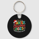 Family Christmas 2025 Christmas Squad Xmas Matchin Keychain