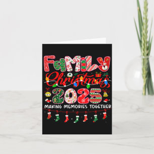 Family Christmas 2025 For Family Matching Pajamas Card