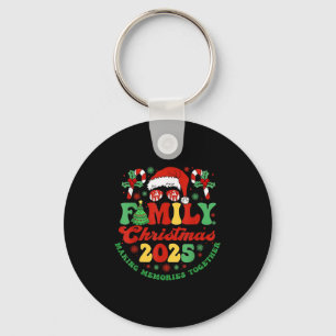 Family Christmas 2025 Making Memories Family Match Keychain