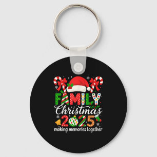Family Christmas 2025 Making Memories Together Mat Keychain
